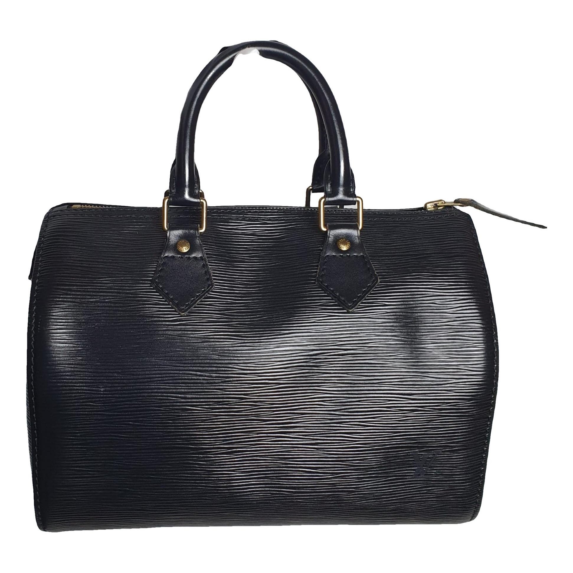 Speedy leather handbag