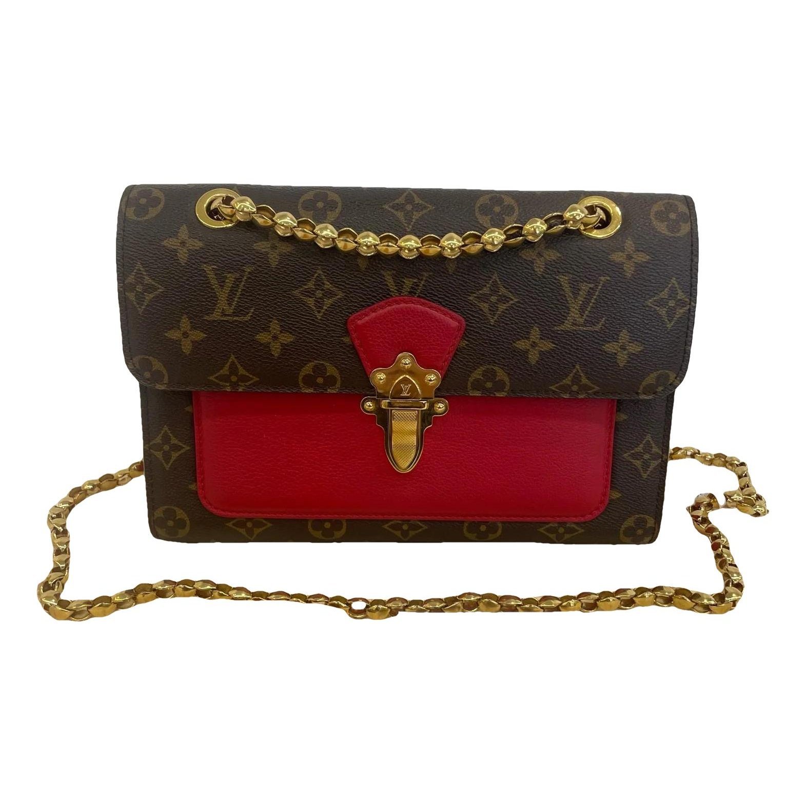Victoire leather handbag