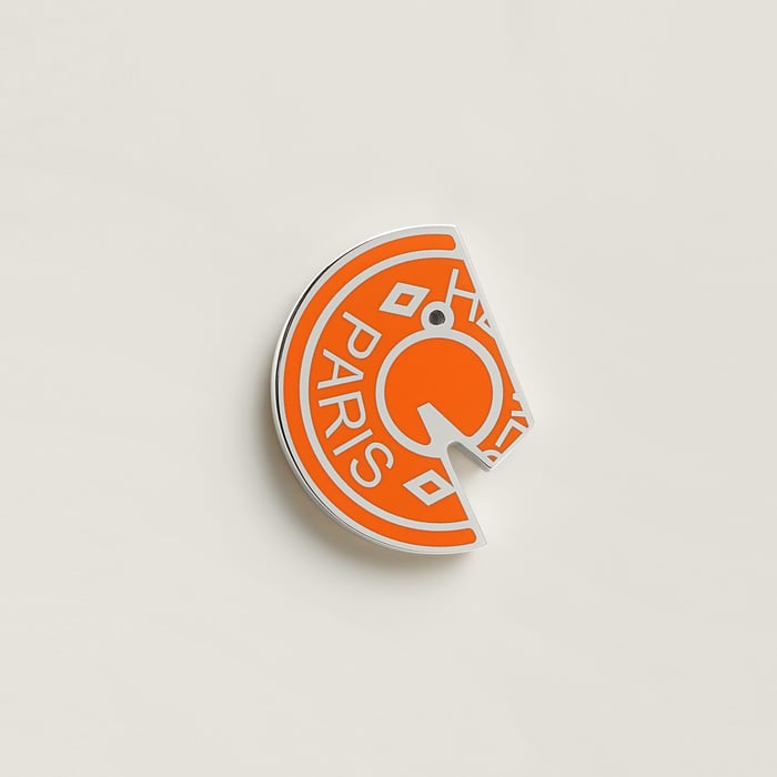 Orange Saturé Carrousel Badge