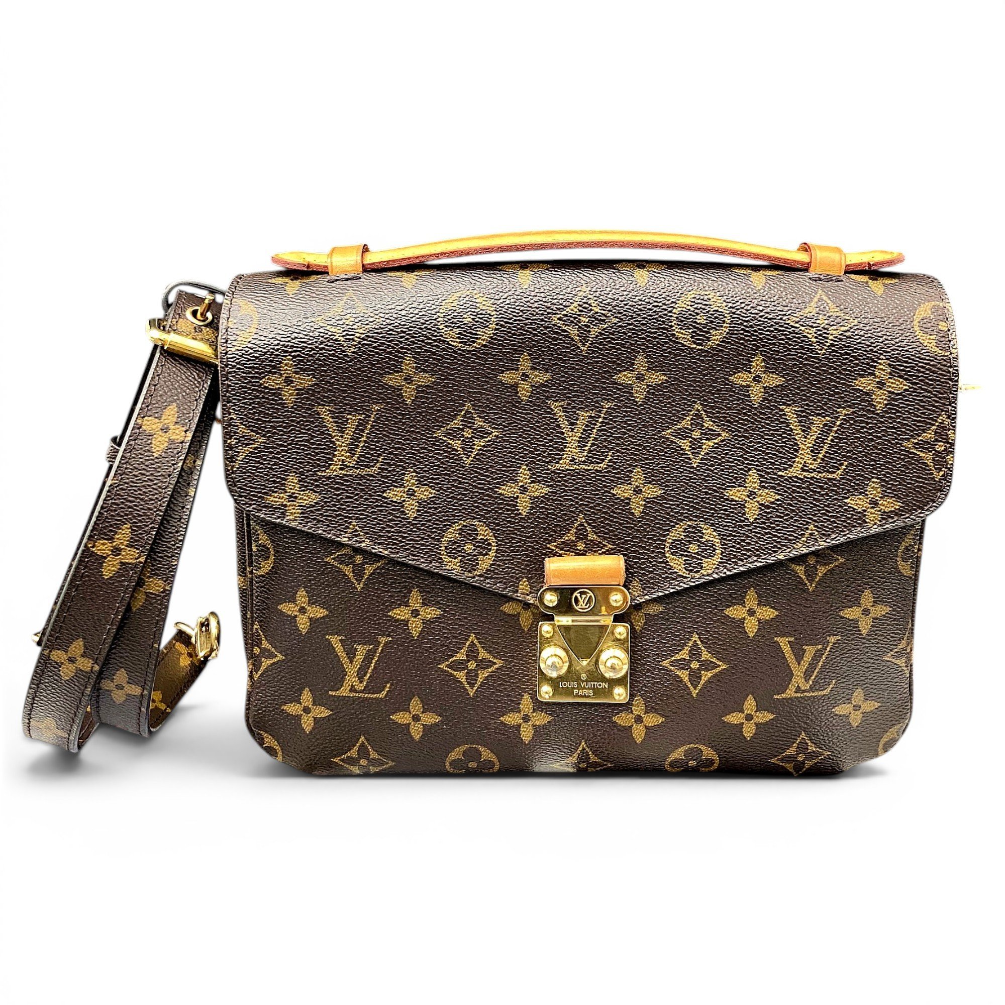 Metis leather handbag
