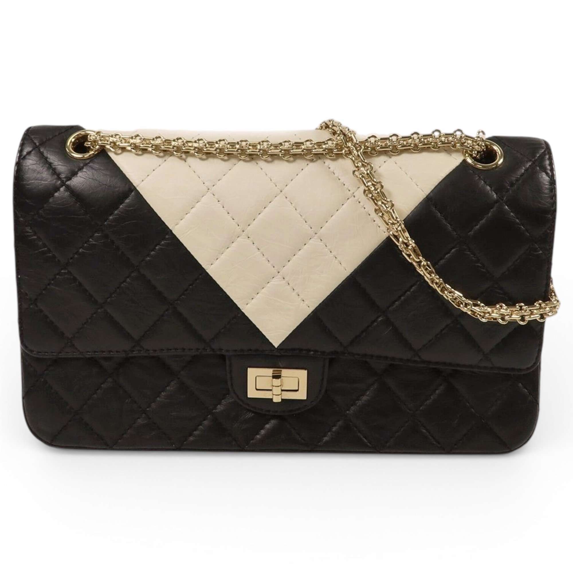 Wallet On Chain Double C leather crossbody bag