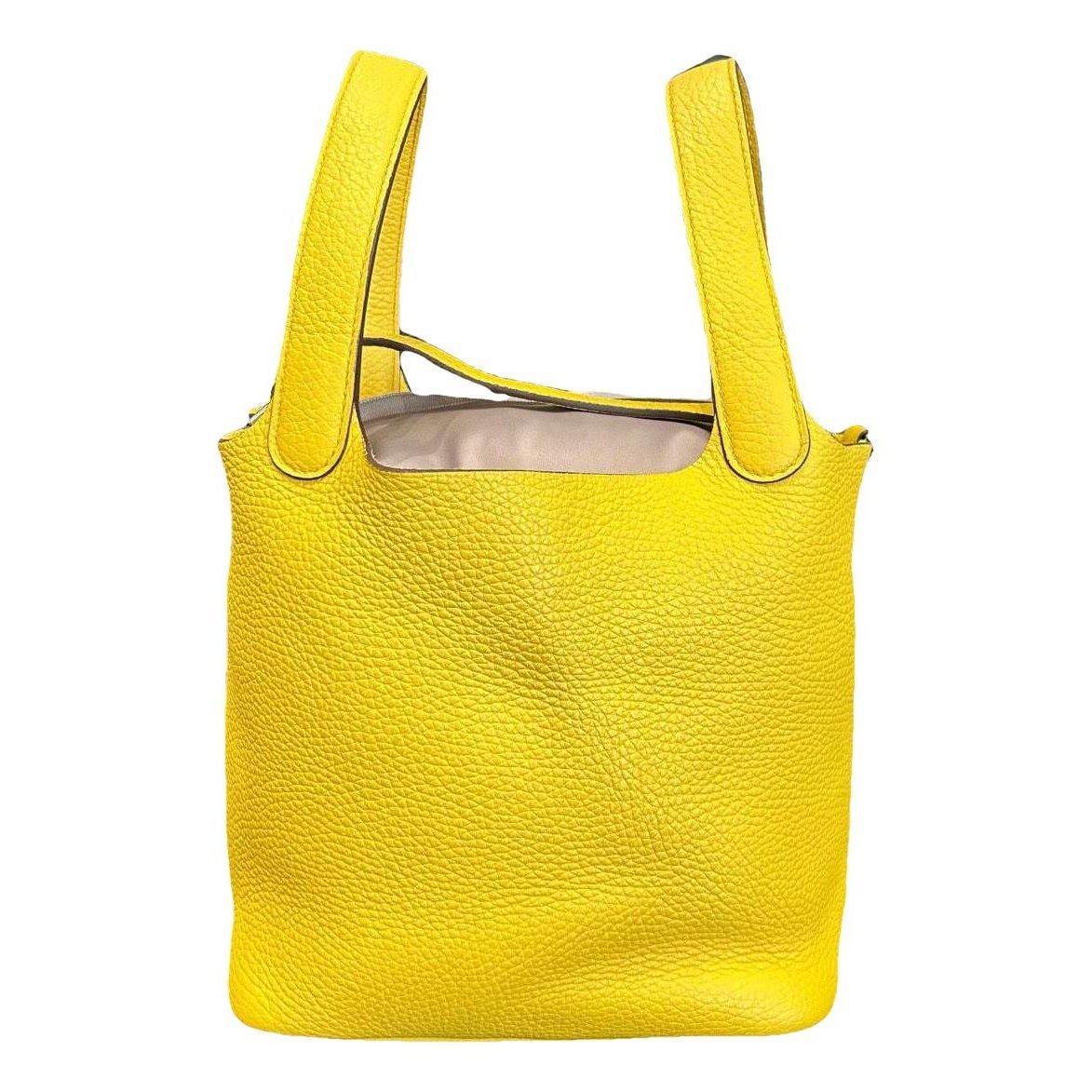 Picotin leather handbag
