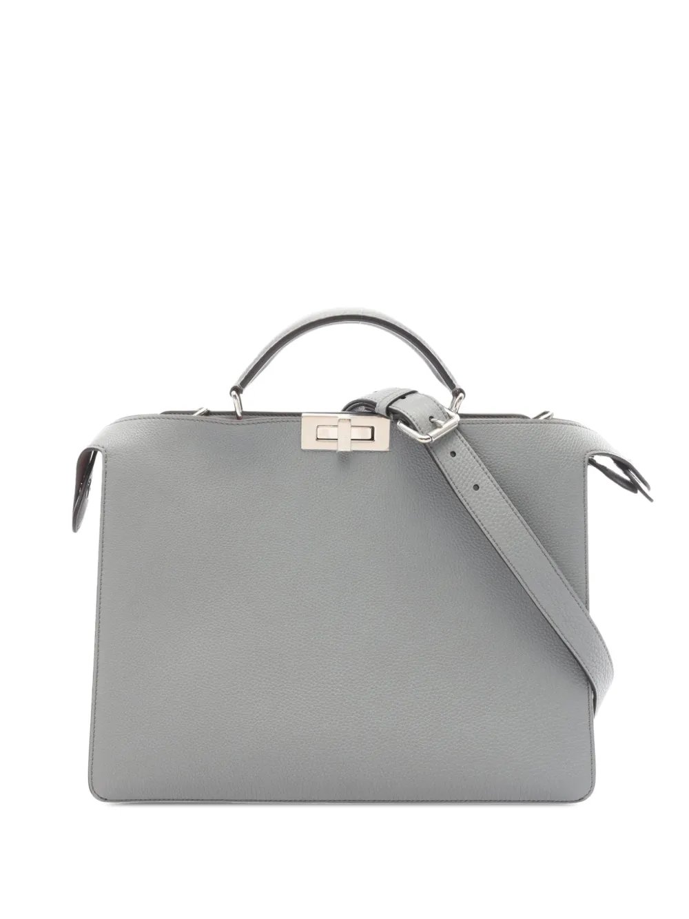 2010-2026 Studded Leather Peekaboo ISeeU Briefcase business bag