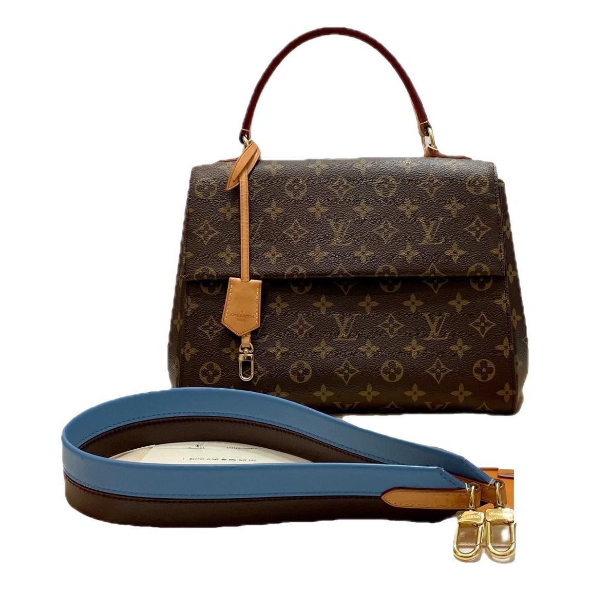 Cluny leather handbag