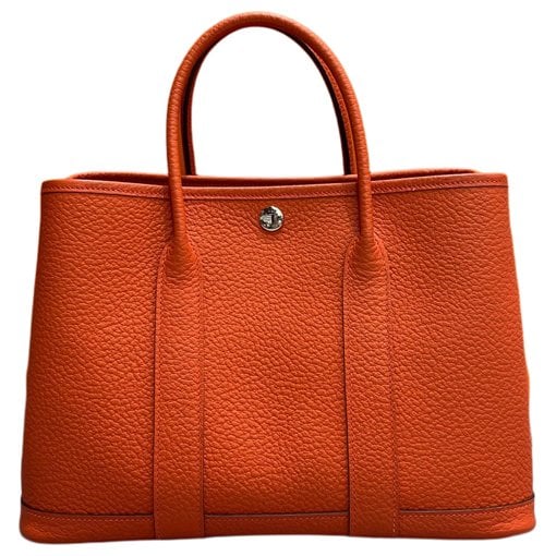 Garden Party leather handbag