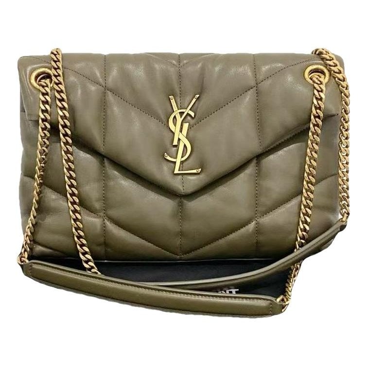 Loulou Puffer leather crossbody bag