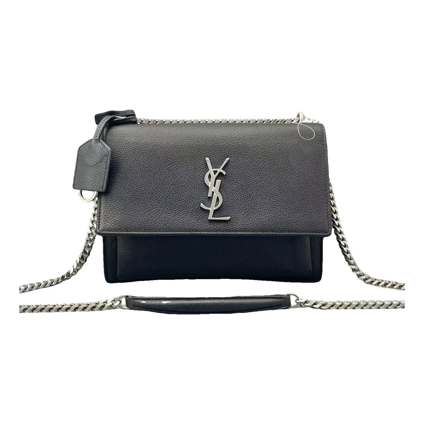 Sunset leather crossbody bag