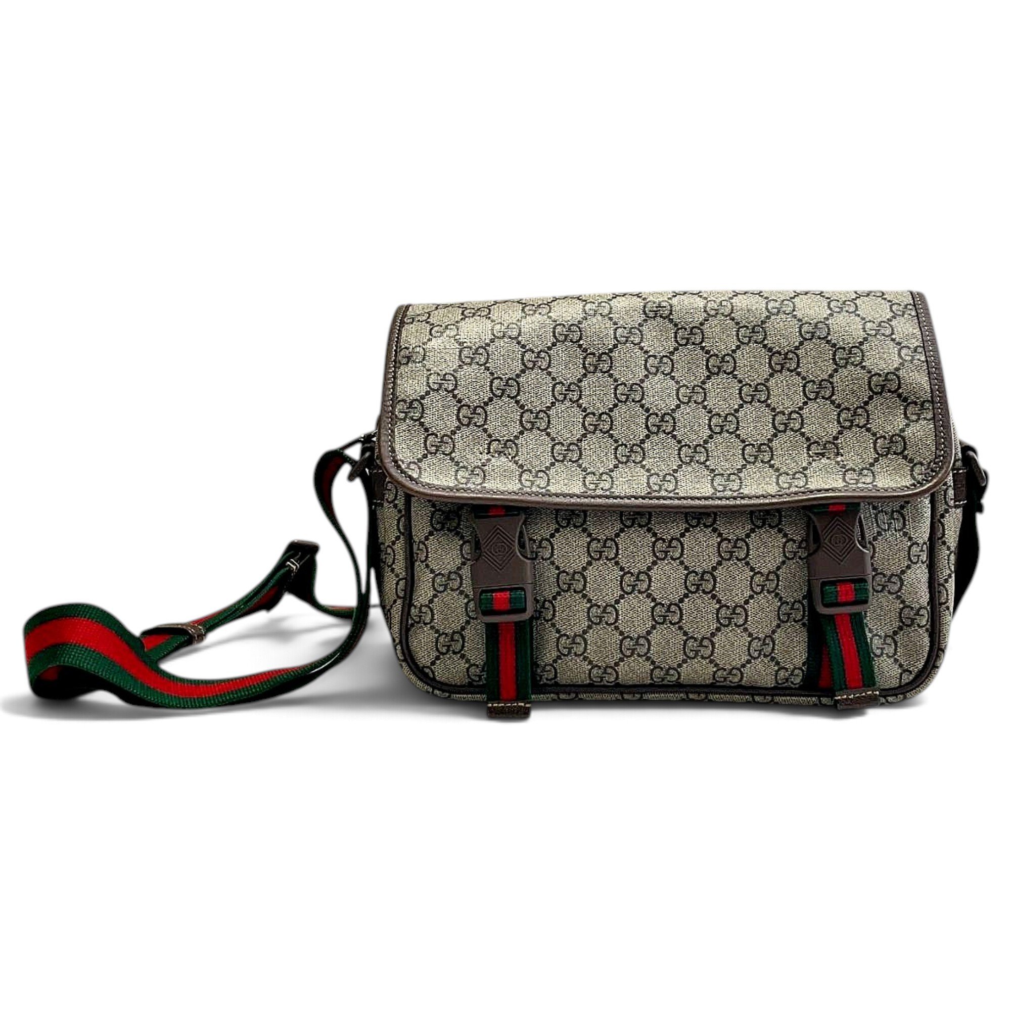 Ophidia GG Supreme leather handbag