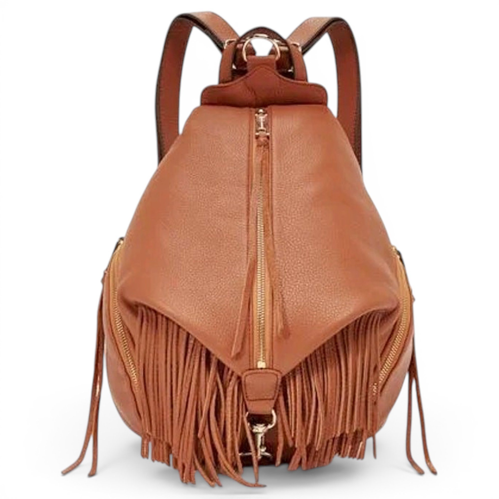 Leather backpack
