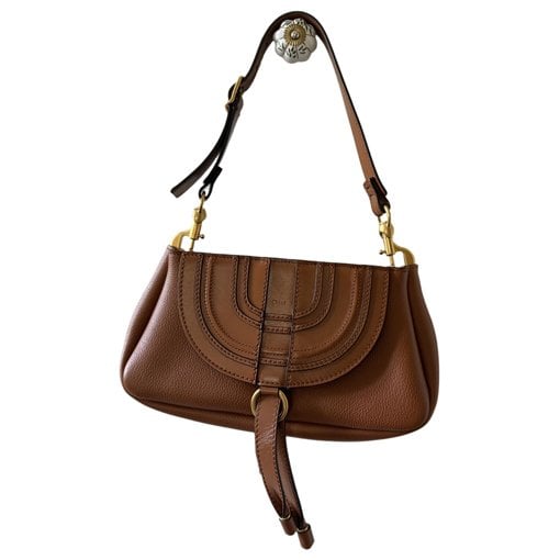 Marcie Zip Top Handle leather handbag