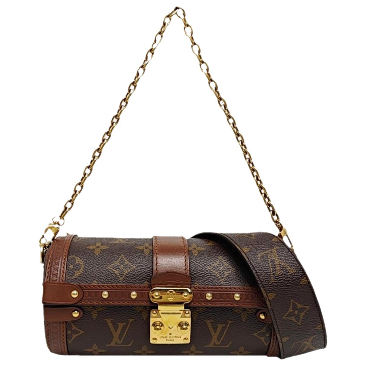 Papillon leather handbag