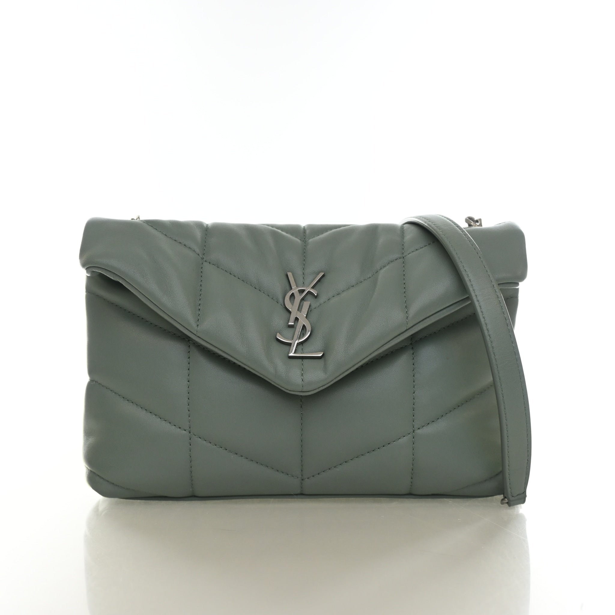Saint Laurent Toy Lambskin Loulou Puffer