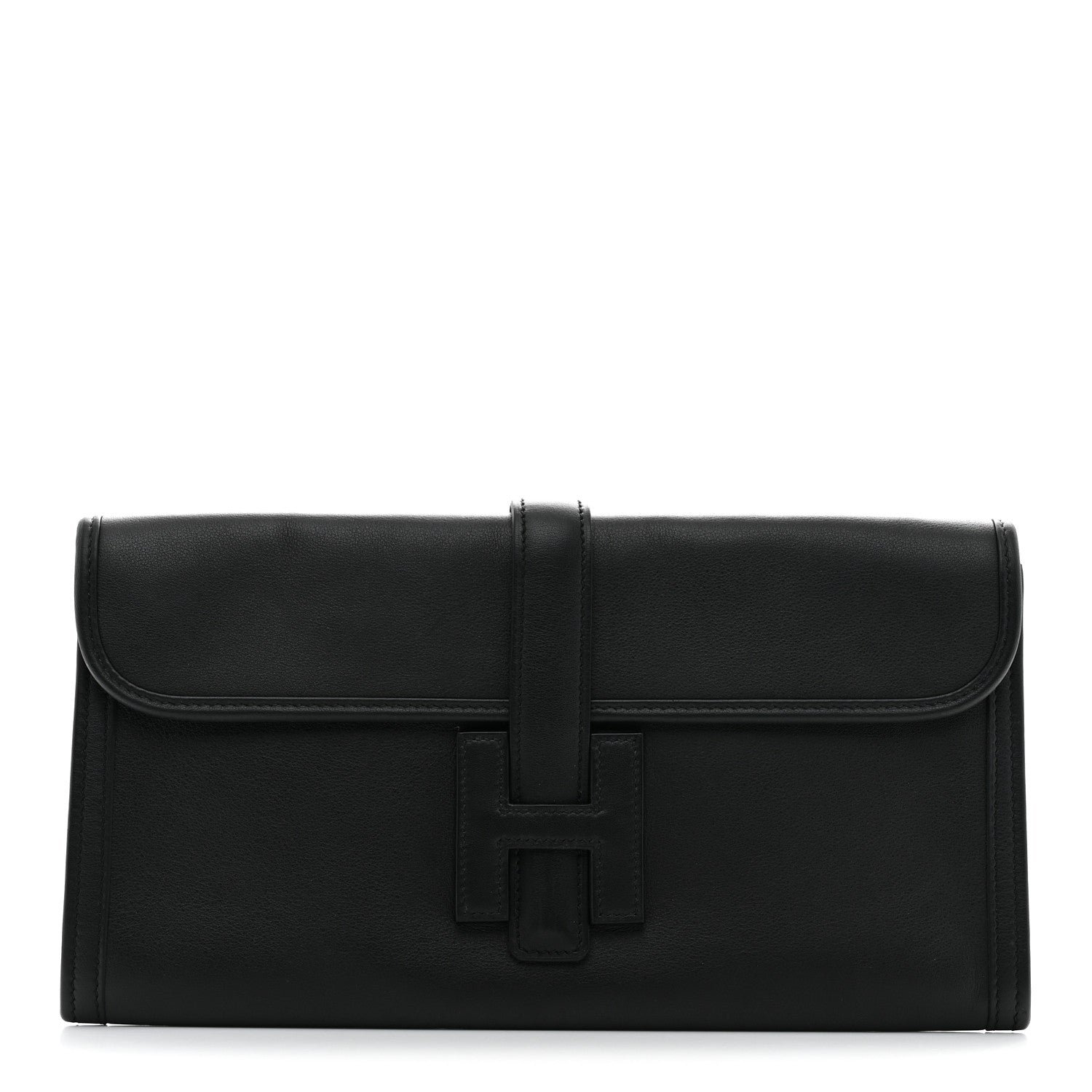 Hermes Swift Jige Elan 29 Clutch Black