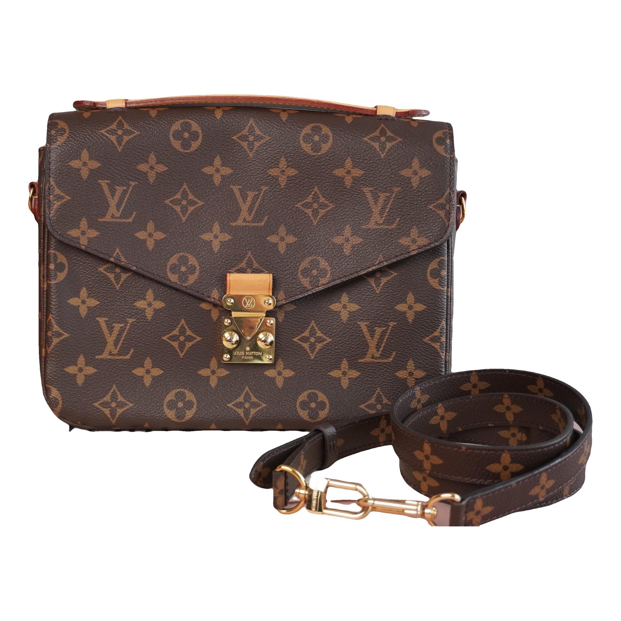 Metis vinyl handbag