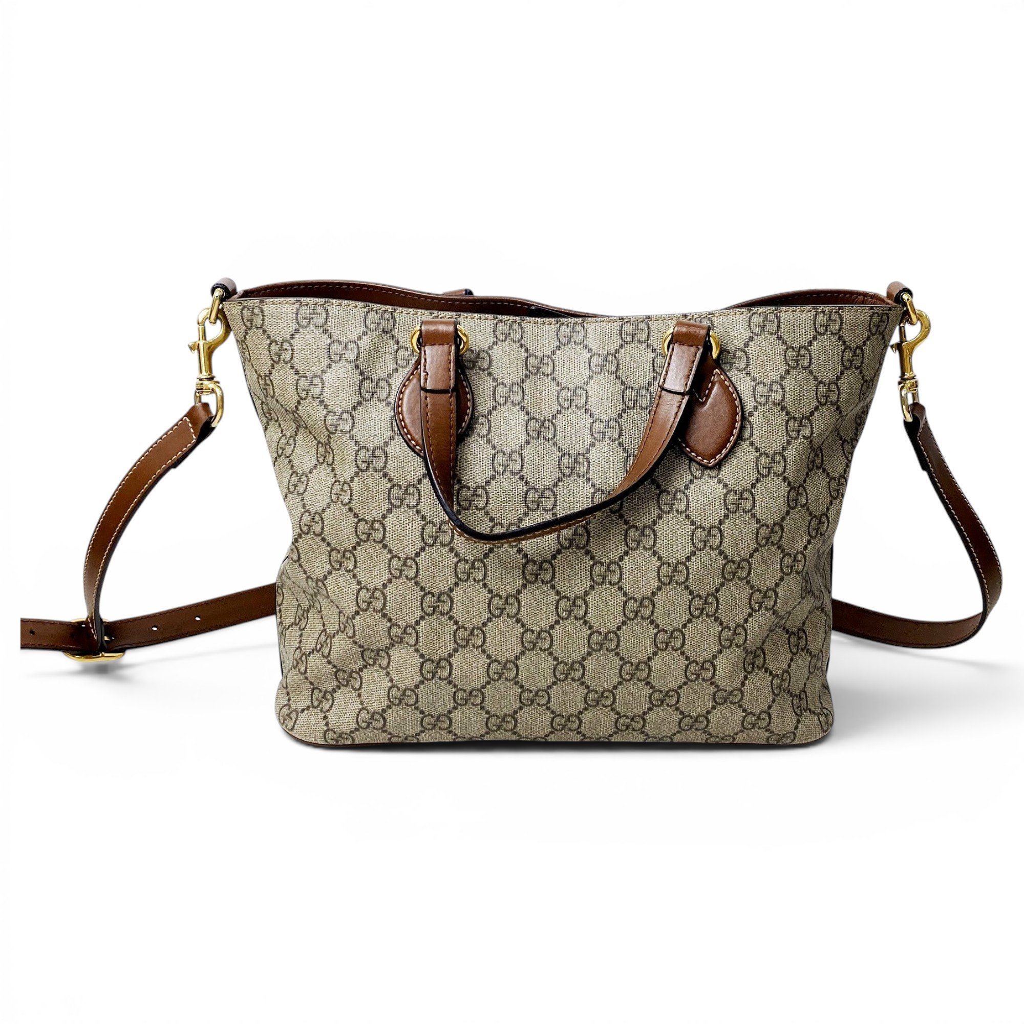 Ophidia Shopping leather tote