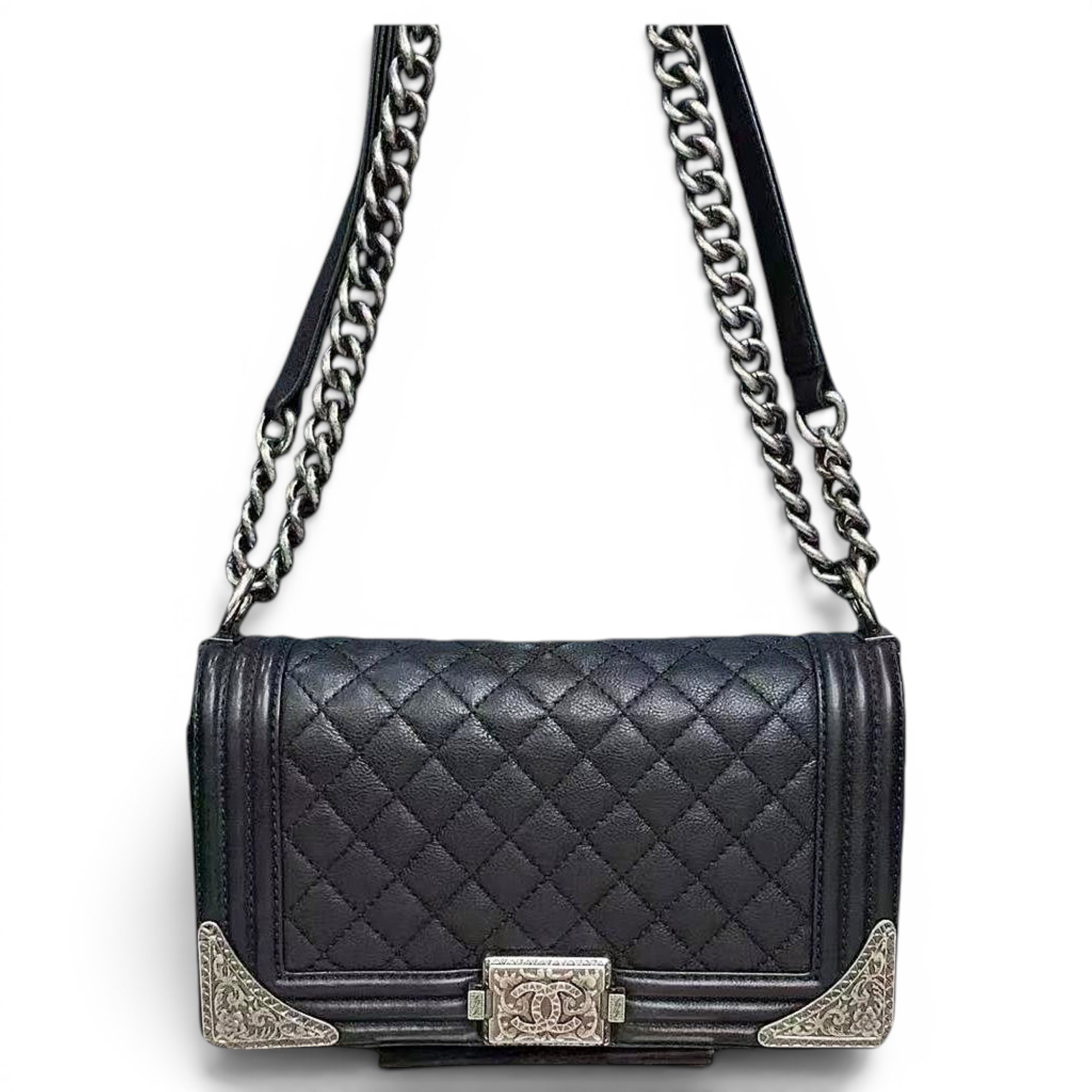 Boy leather handbag