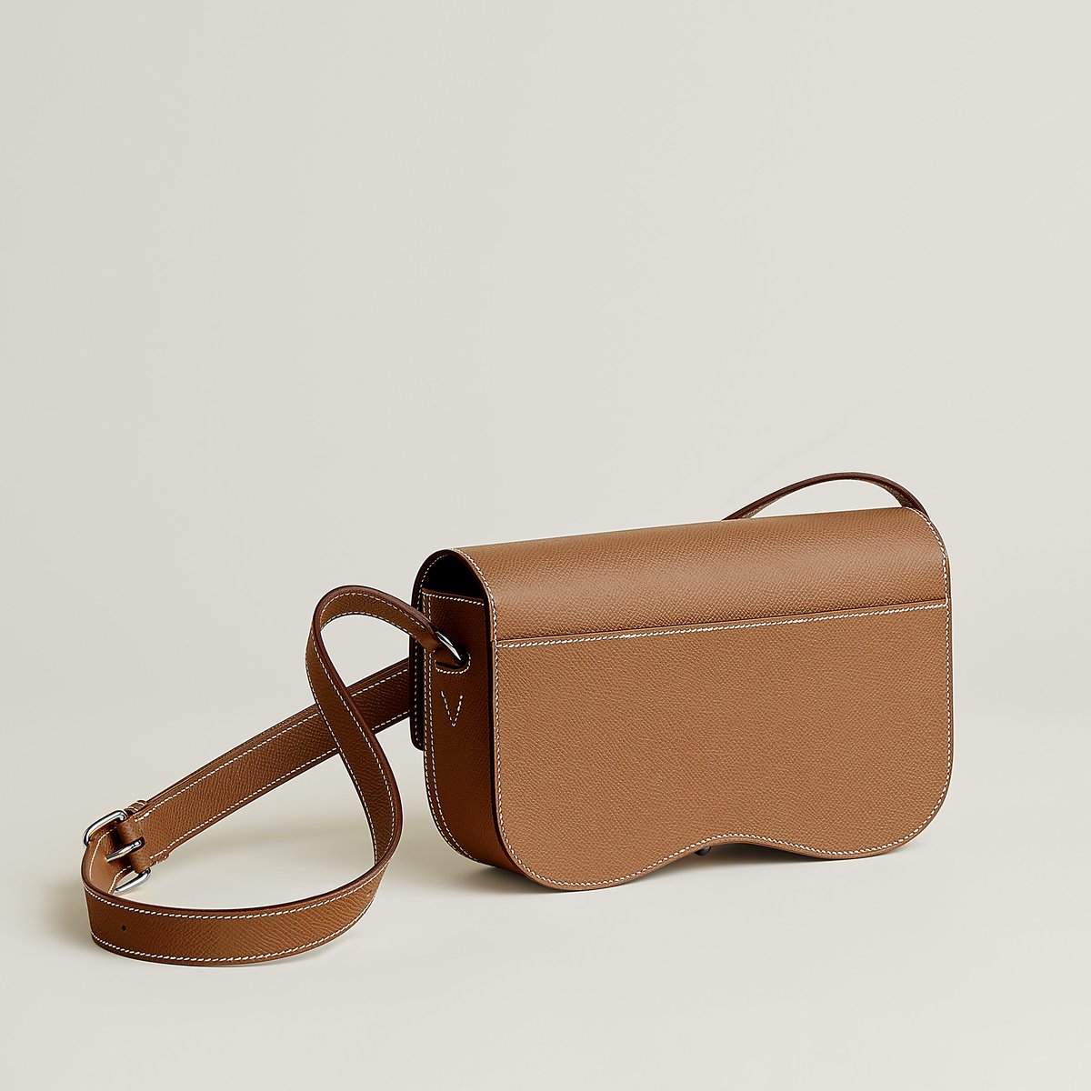 Gold Hermès Della Cavalleria Elan Bag