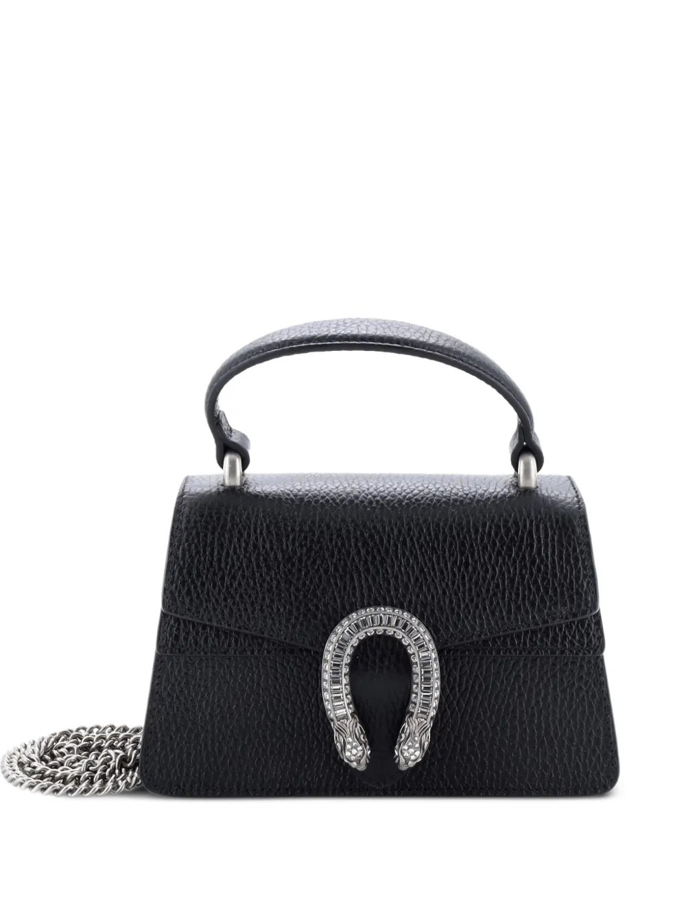 Dionysus Top Handle Bag Leather with Crystals Mini satchel