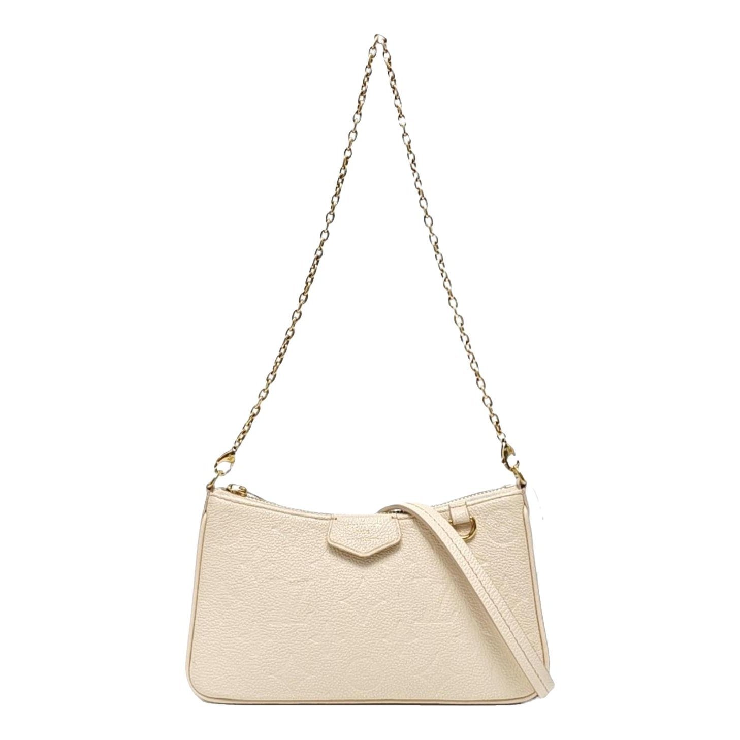 Easy Pouch On Strap leather handbag