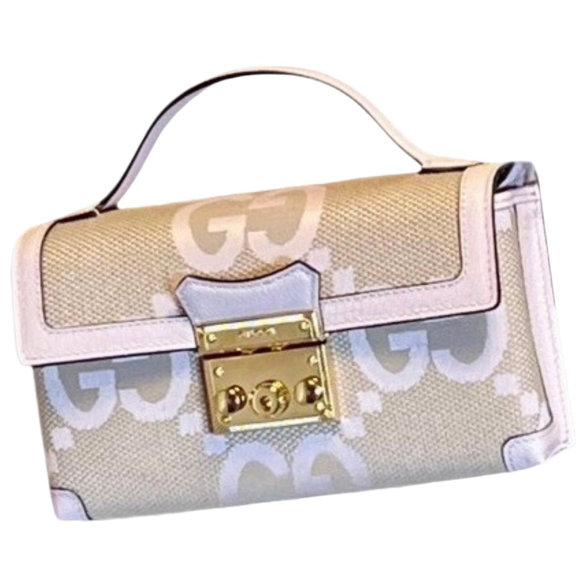 Padlock cloth crossbody bag