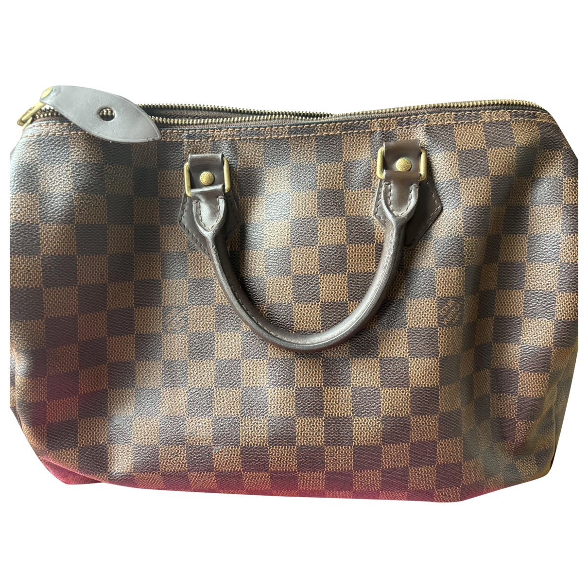 Speedy leather handbag