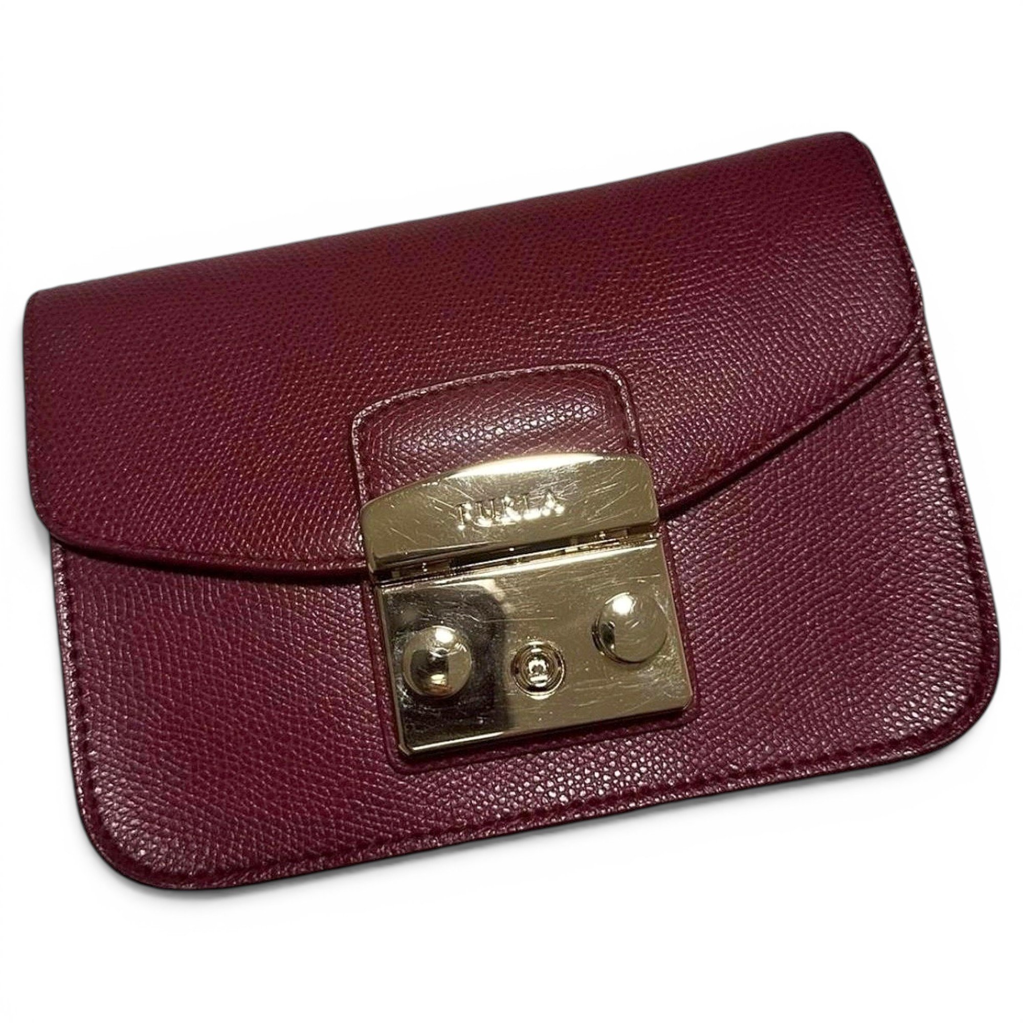 Metropolis leather crossbody bag