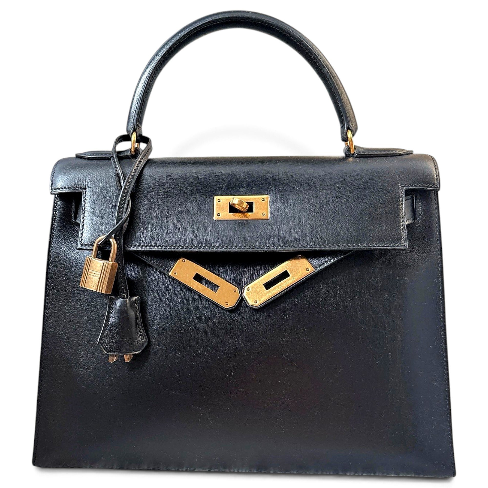 Kelly 28 leather handbag