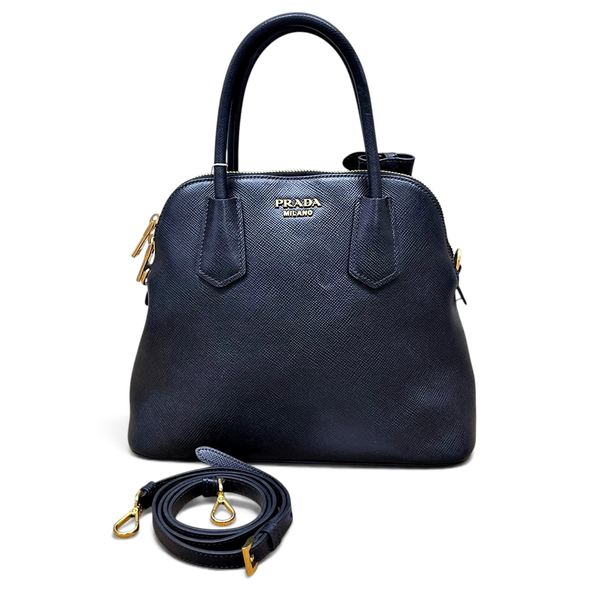 Leather crossbody bag
