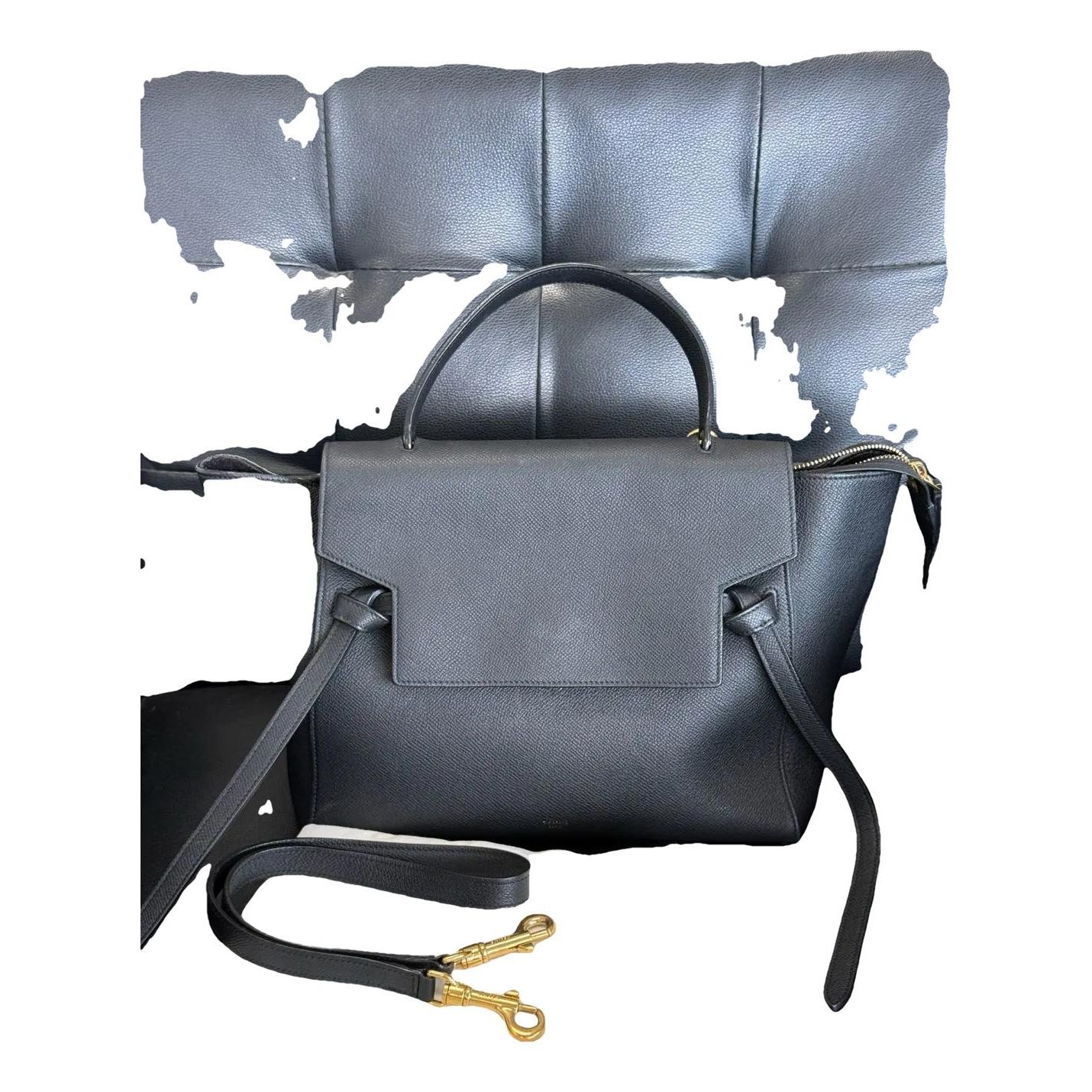 Celine Belt leather handbag