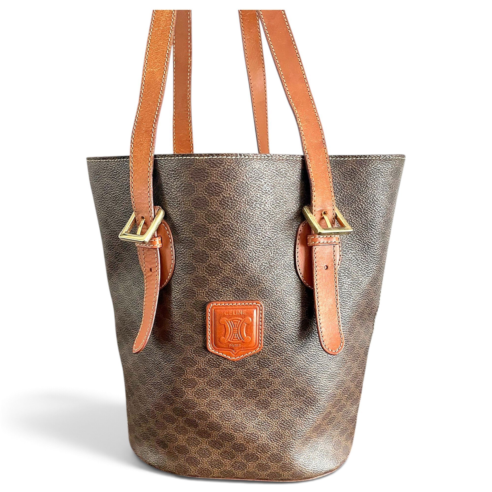 SAC SEAU leather handbag