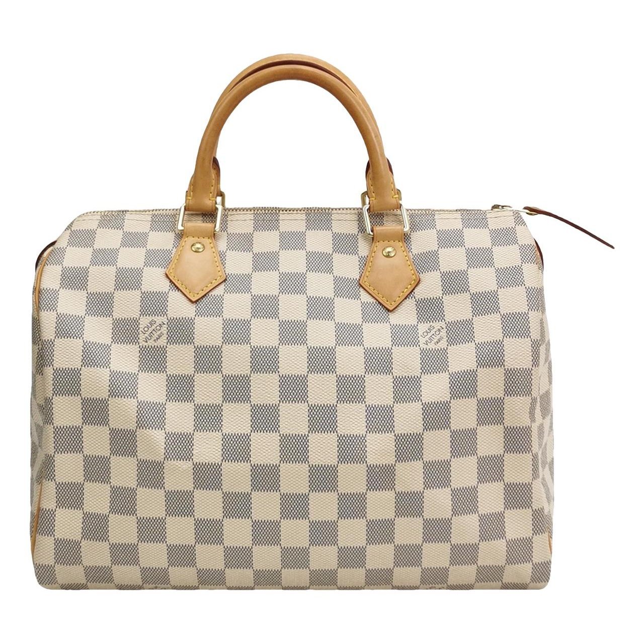 Speedy leather handbag