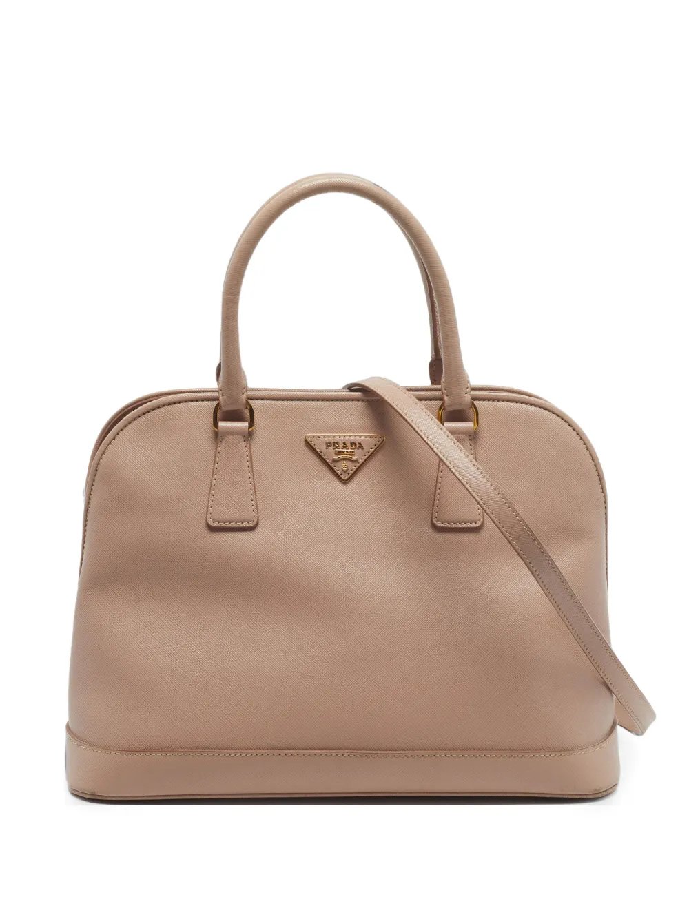 Promenade Saffiano Lux handbag