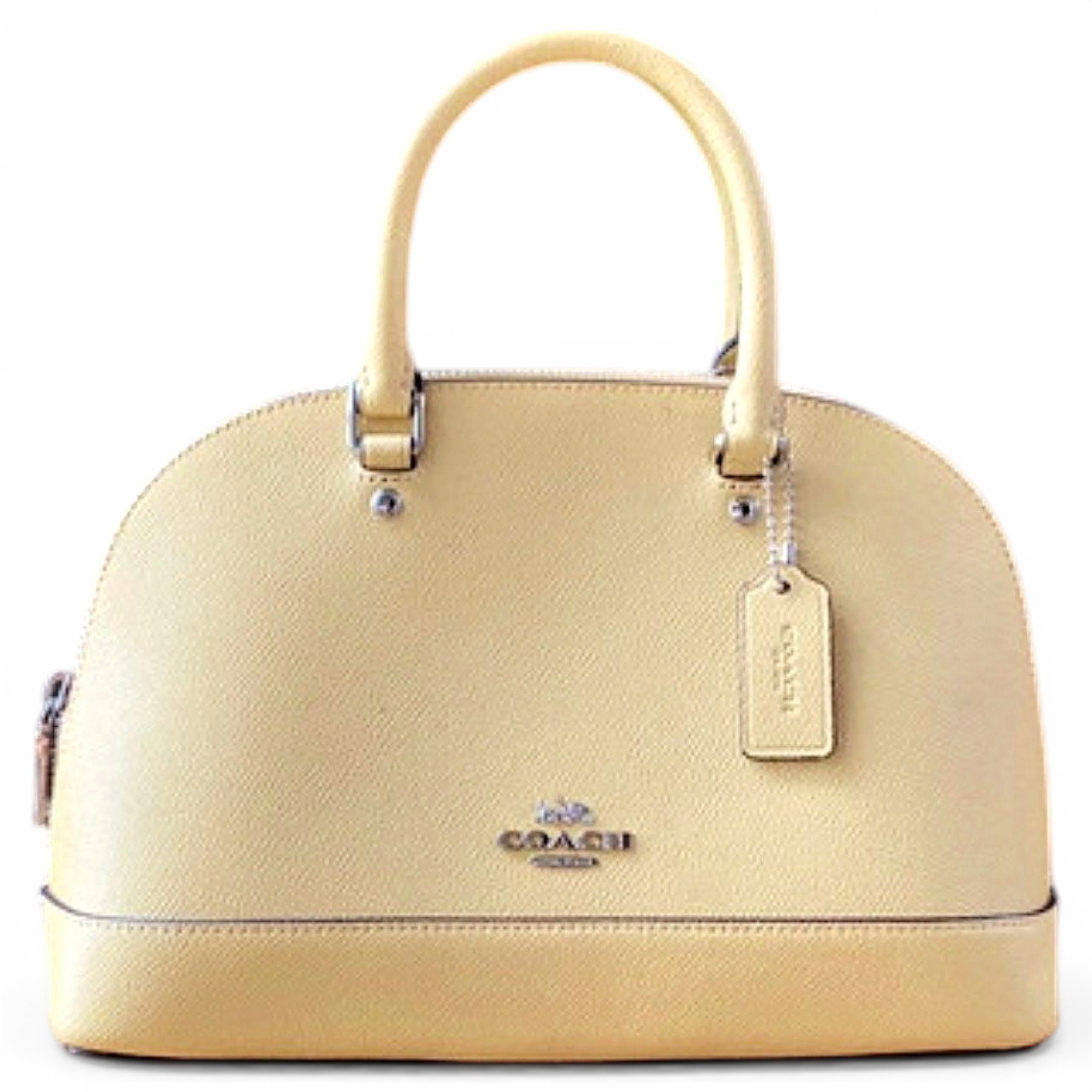 Cartable mini sierra leather handbag