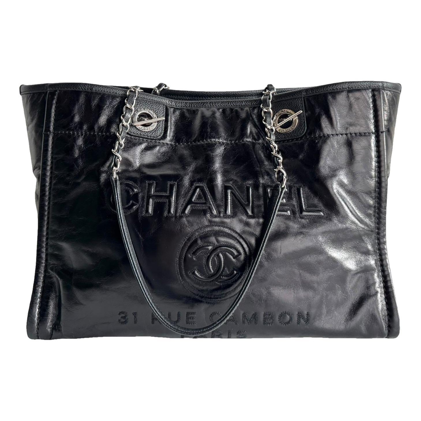 Deauville leather tote
