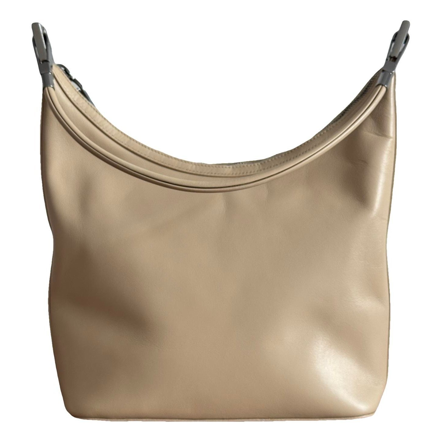 Hobo leather handbag