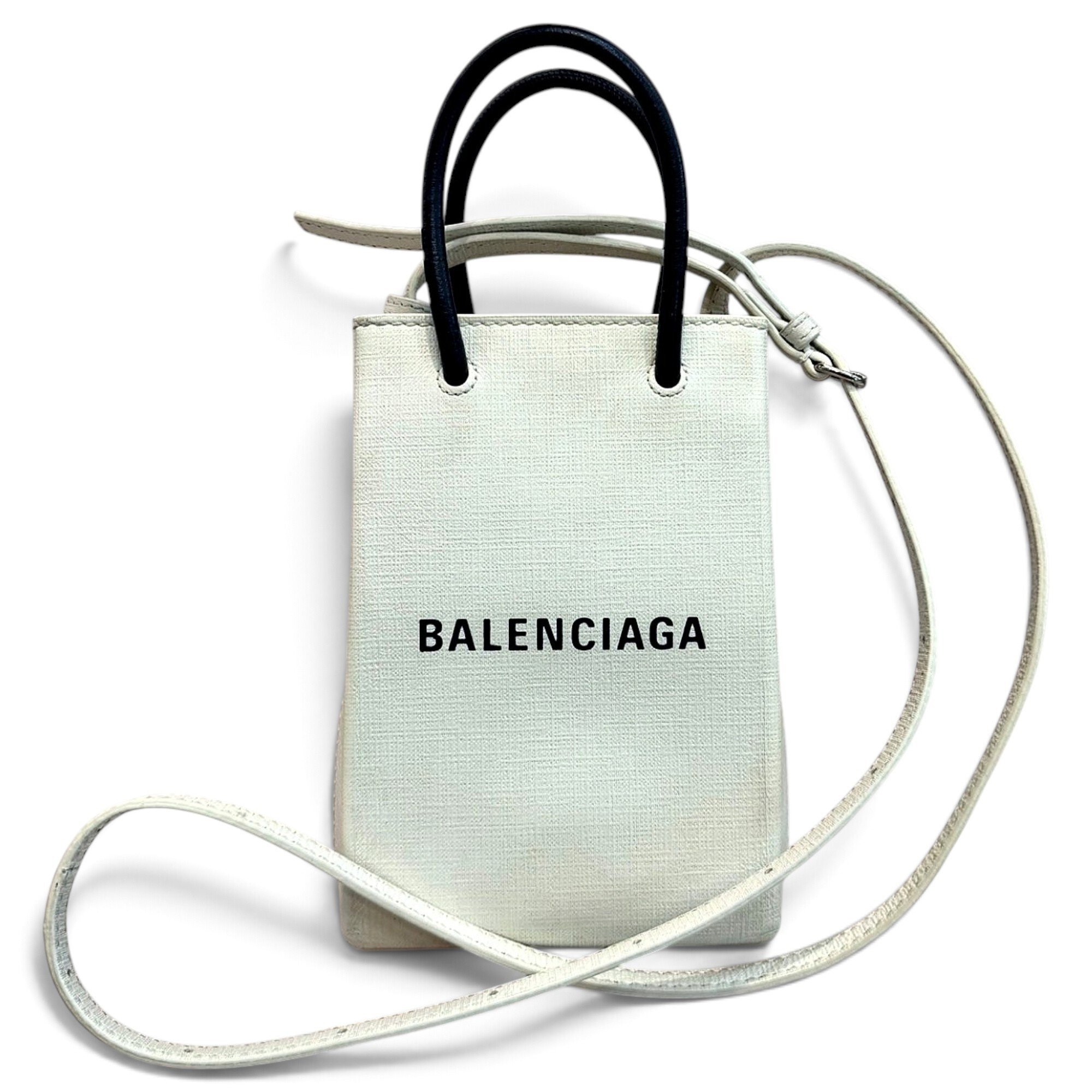 Shopping Phone Holder leather crossbody bag