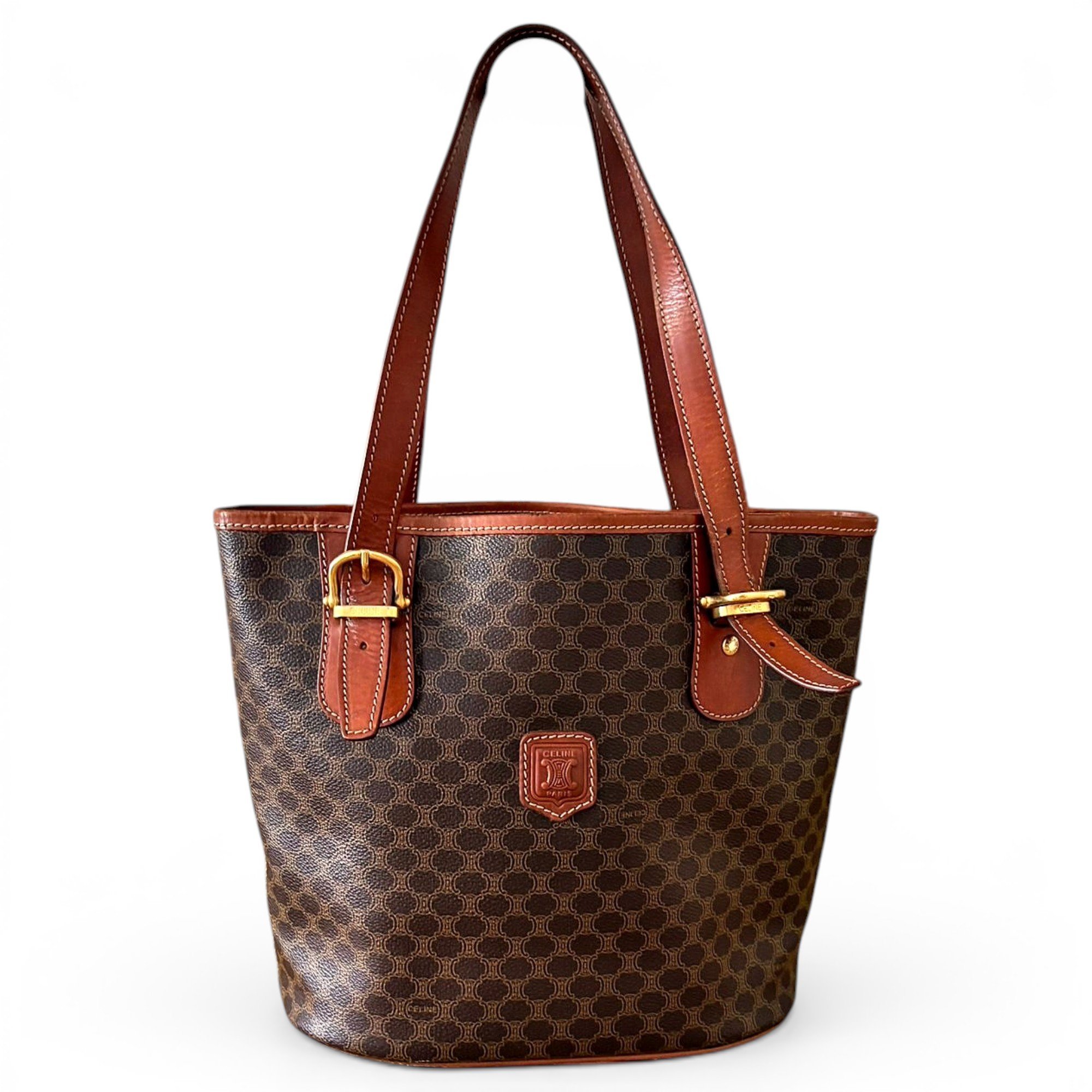 SAC SEAU leather handbag