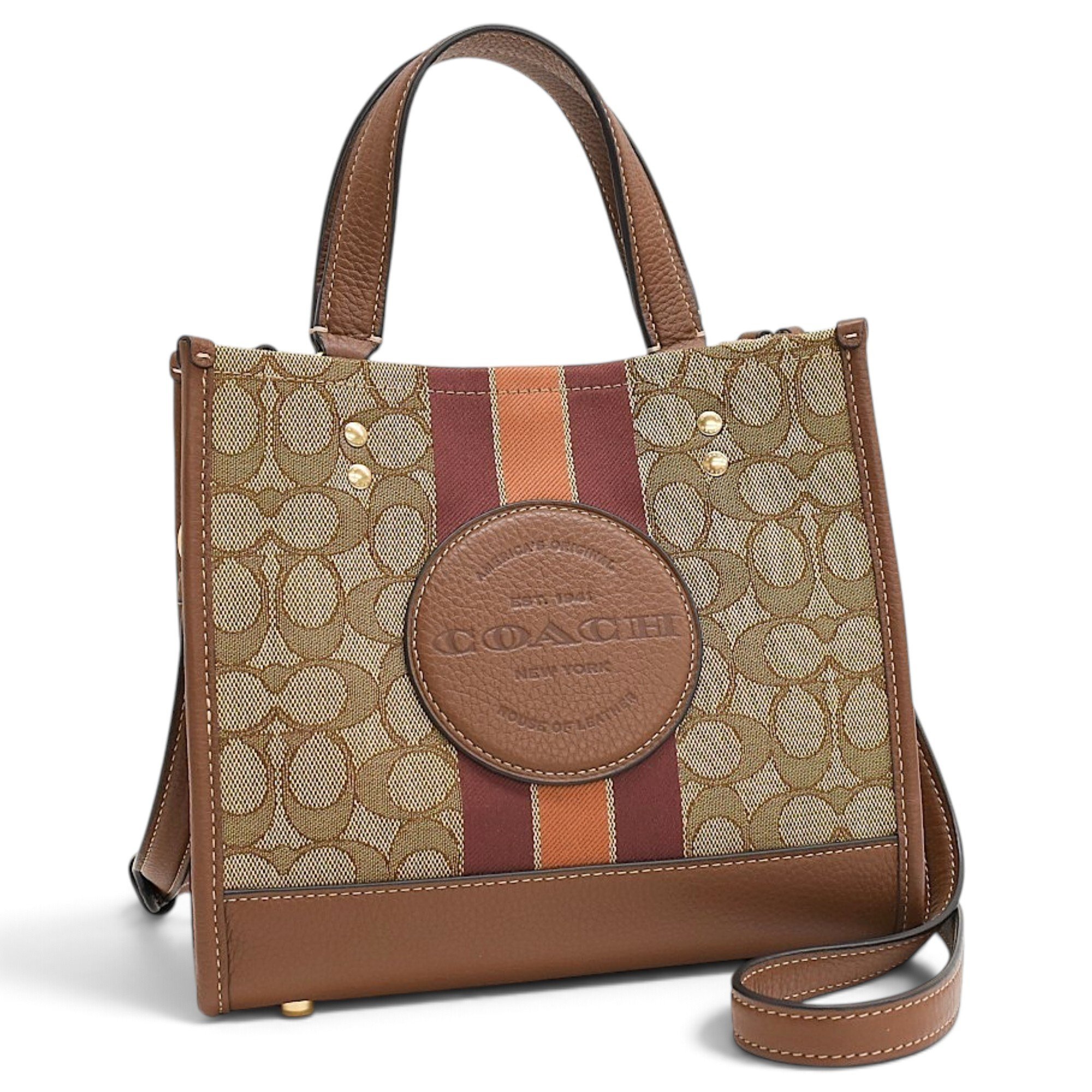 Leather tote