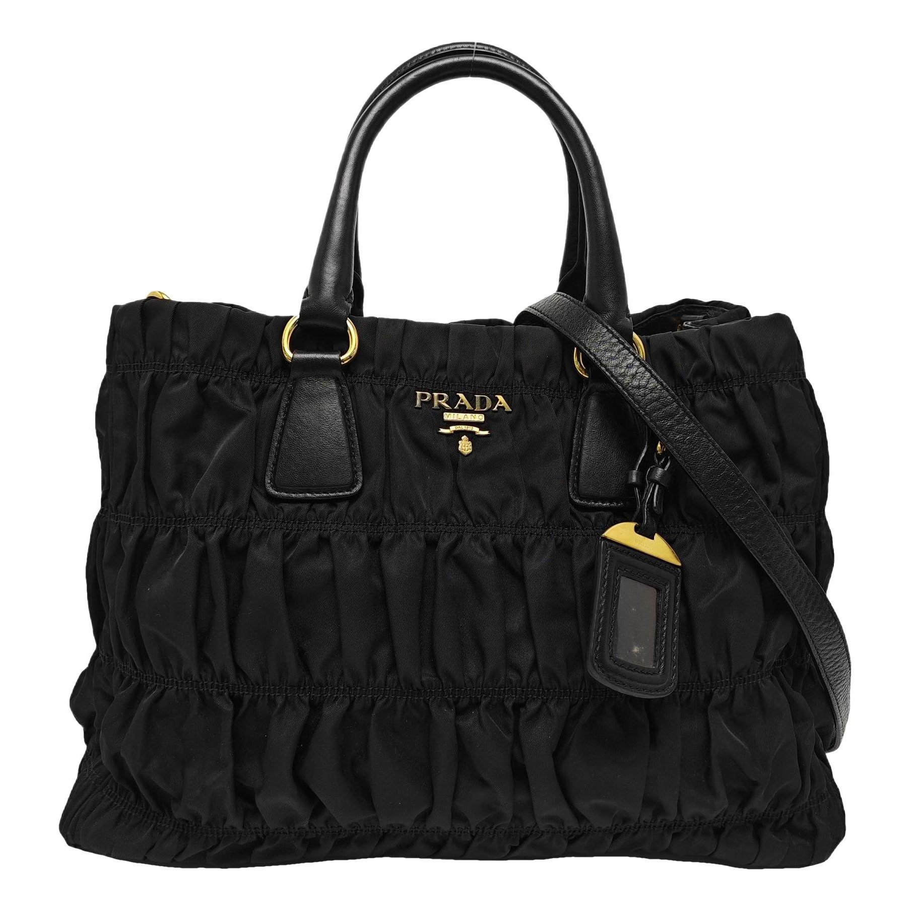 Double cloth handbag