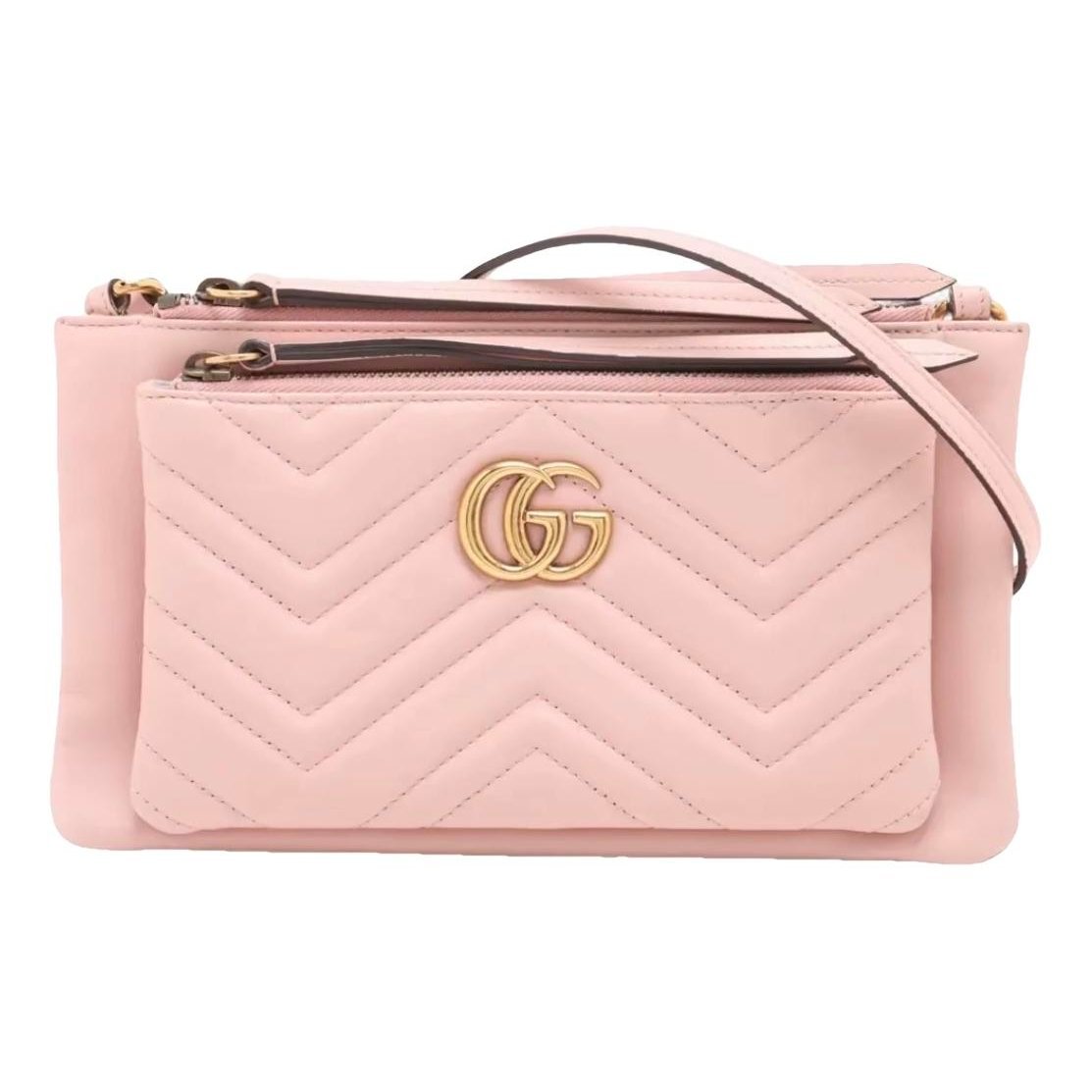 GG Marmont Zip leather crossbody bag