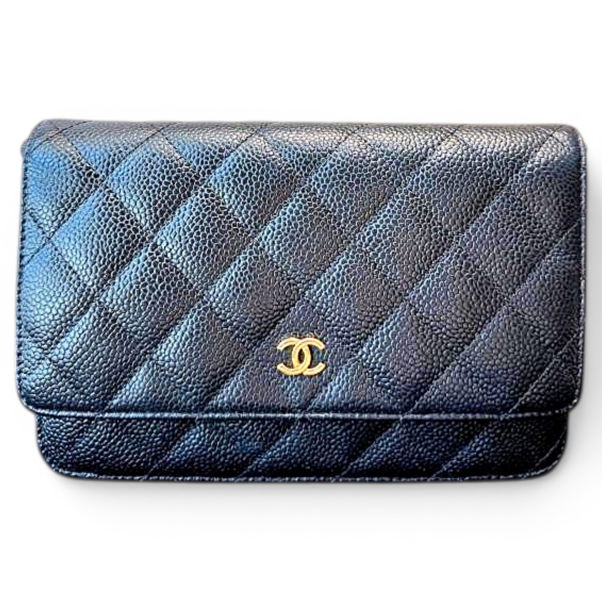 Wallet On Chain Timeless/Classique leather crossbody bag