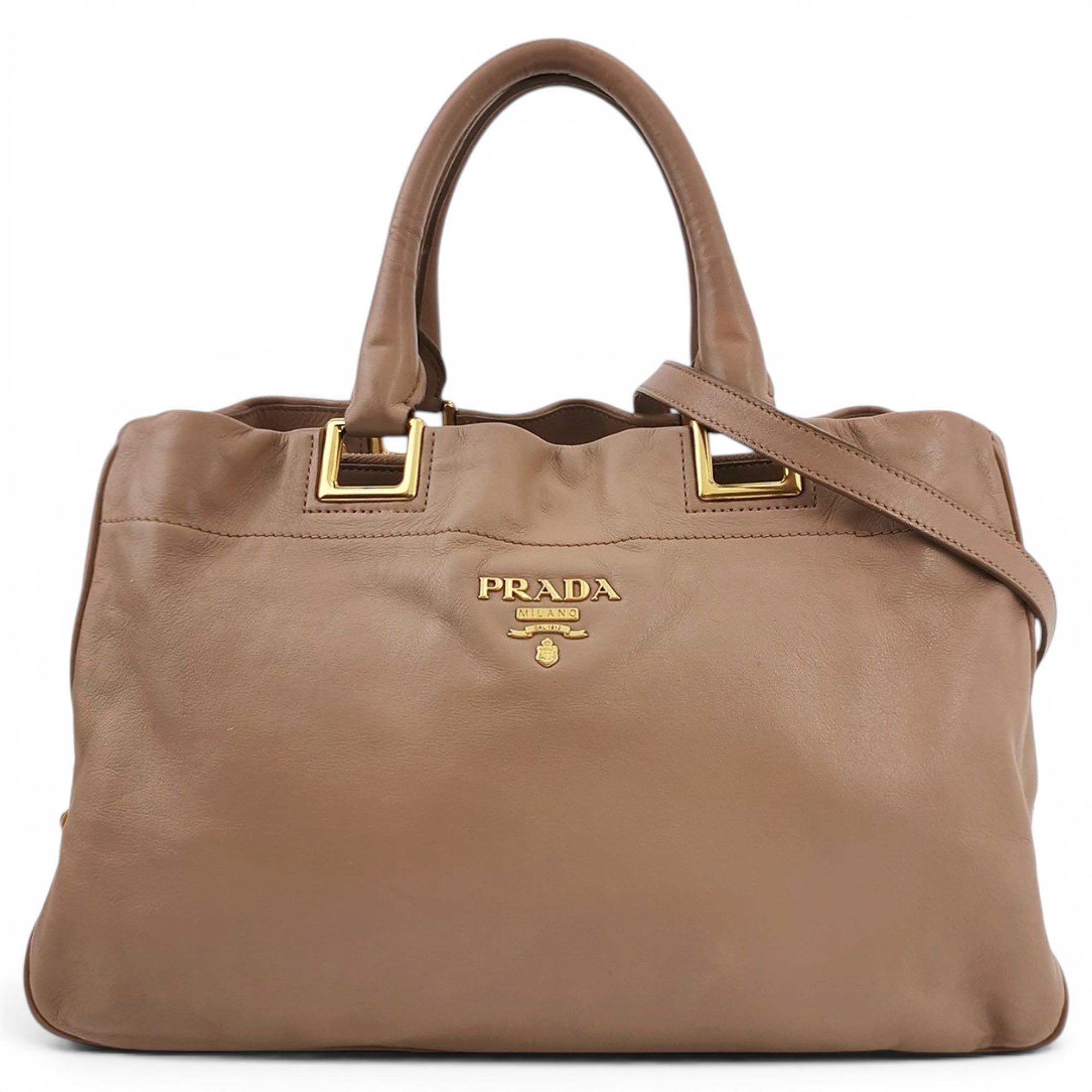 Galleria leather handbag