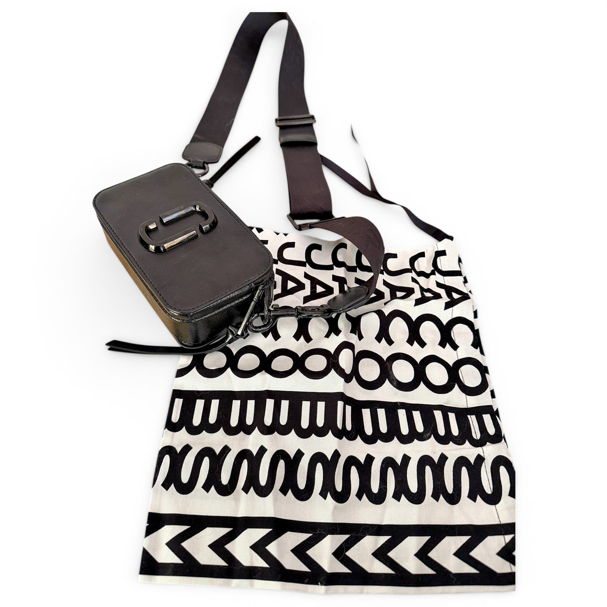 Snapshot leather crossbody bag