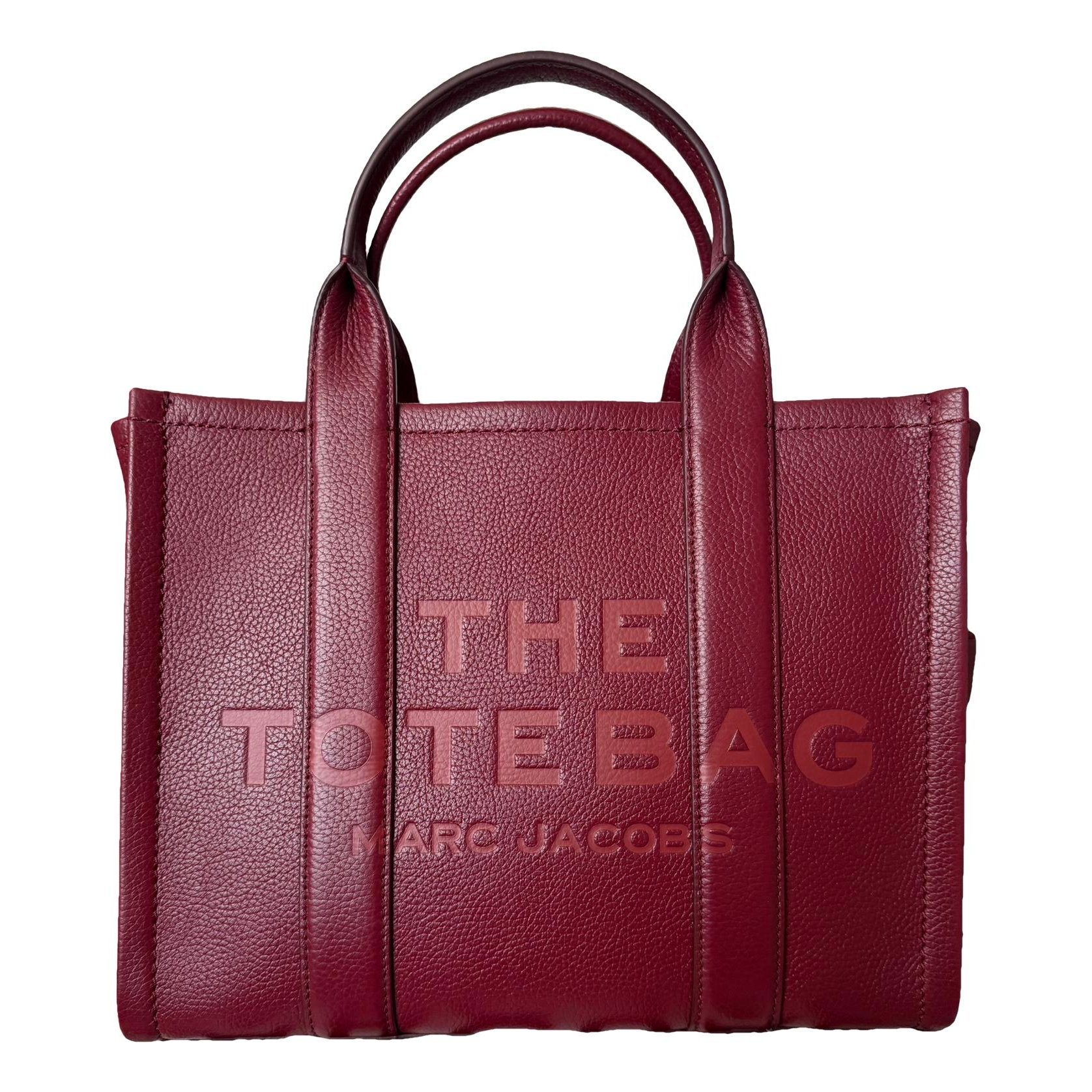 Leather tote