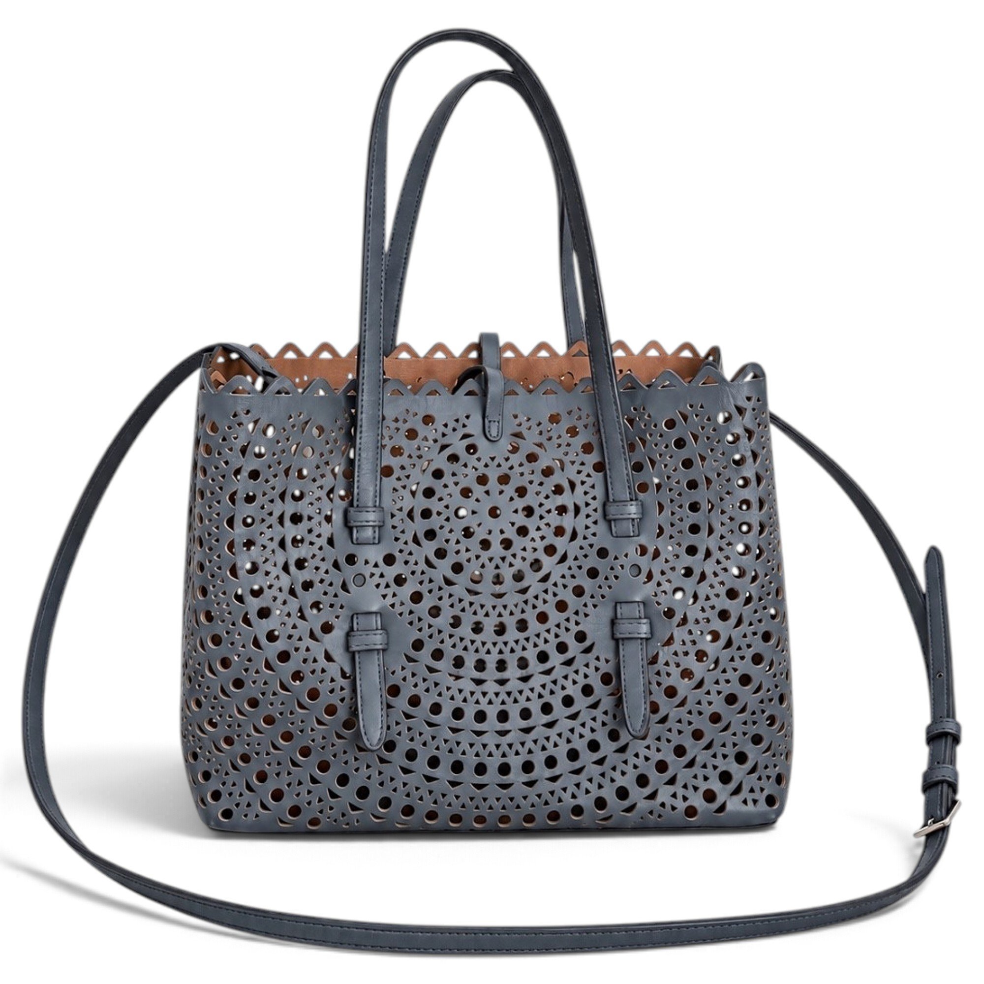 Mina leather tote