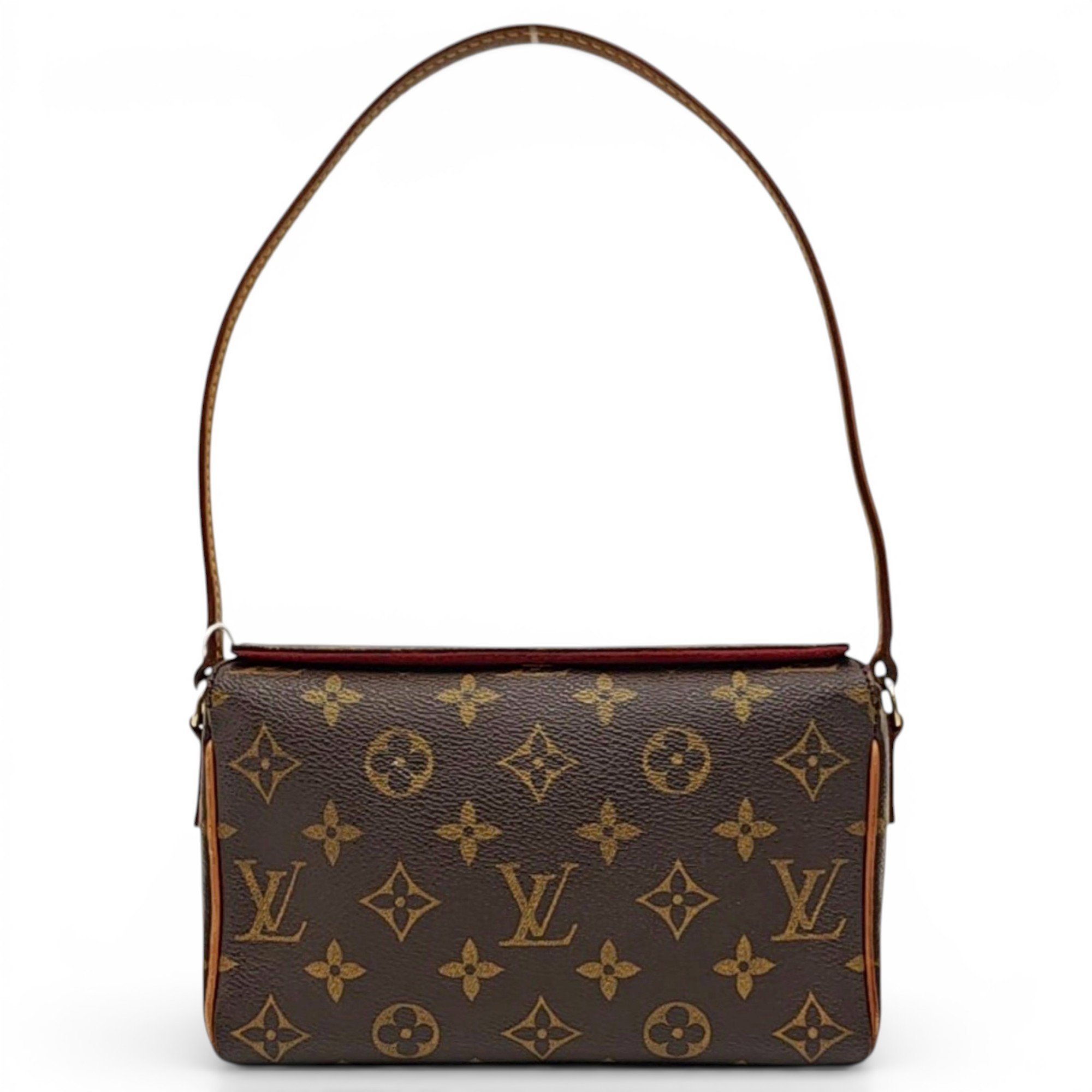 Recital leather handbag