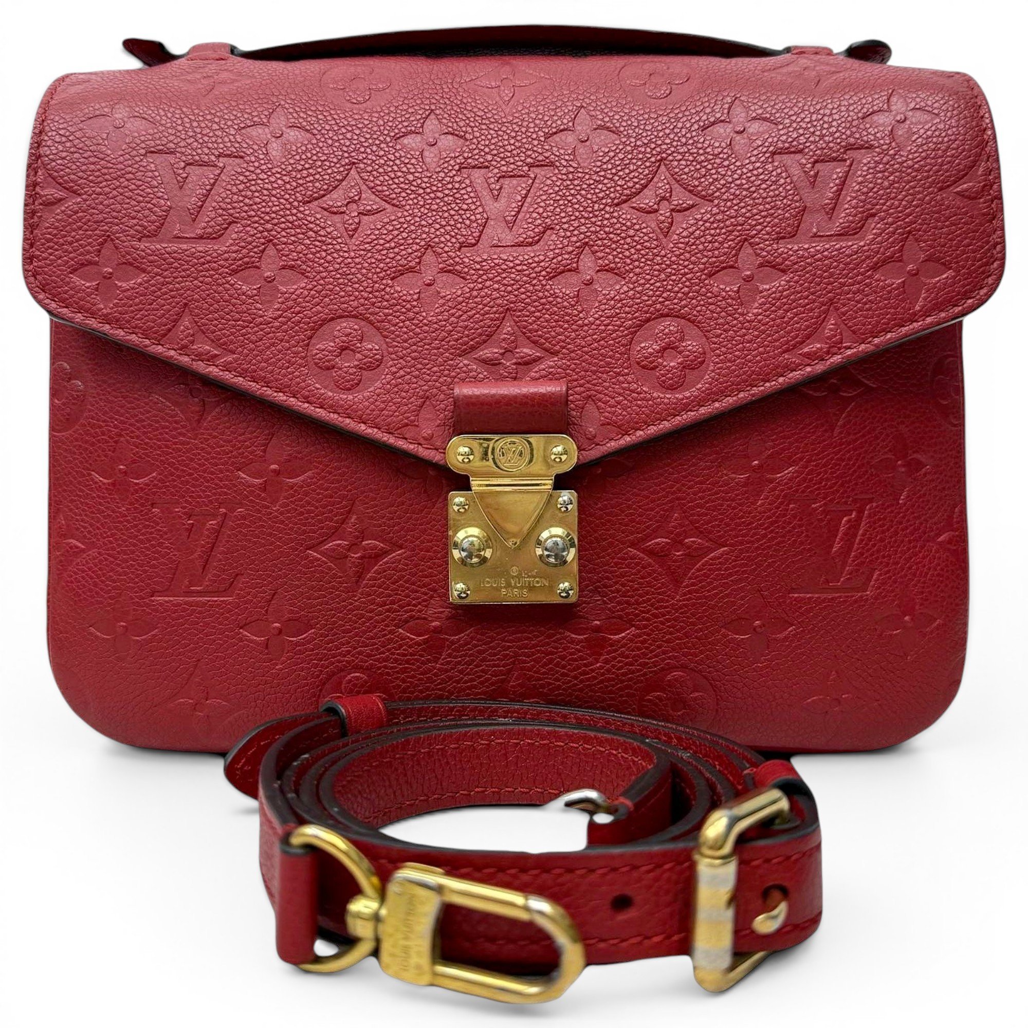 Metis leather crossbody bag