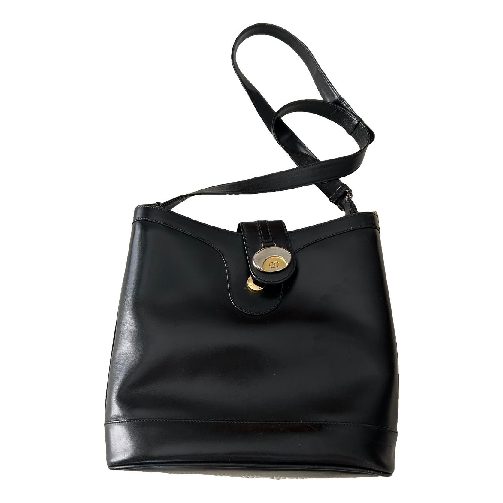 Hobo leather handbag
