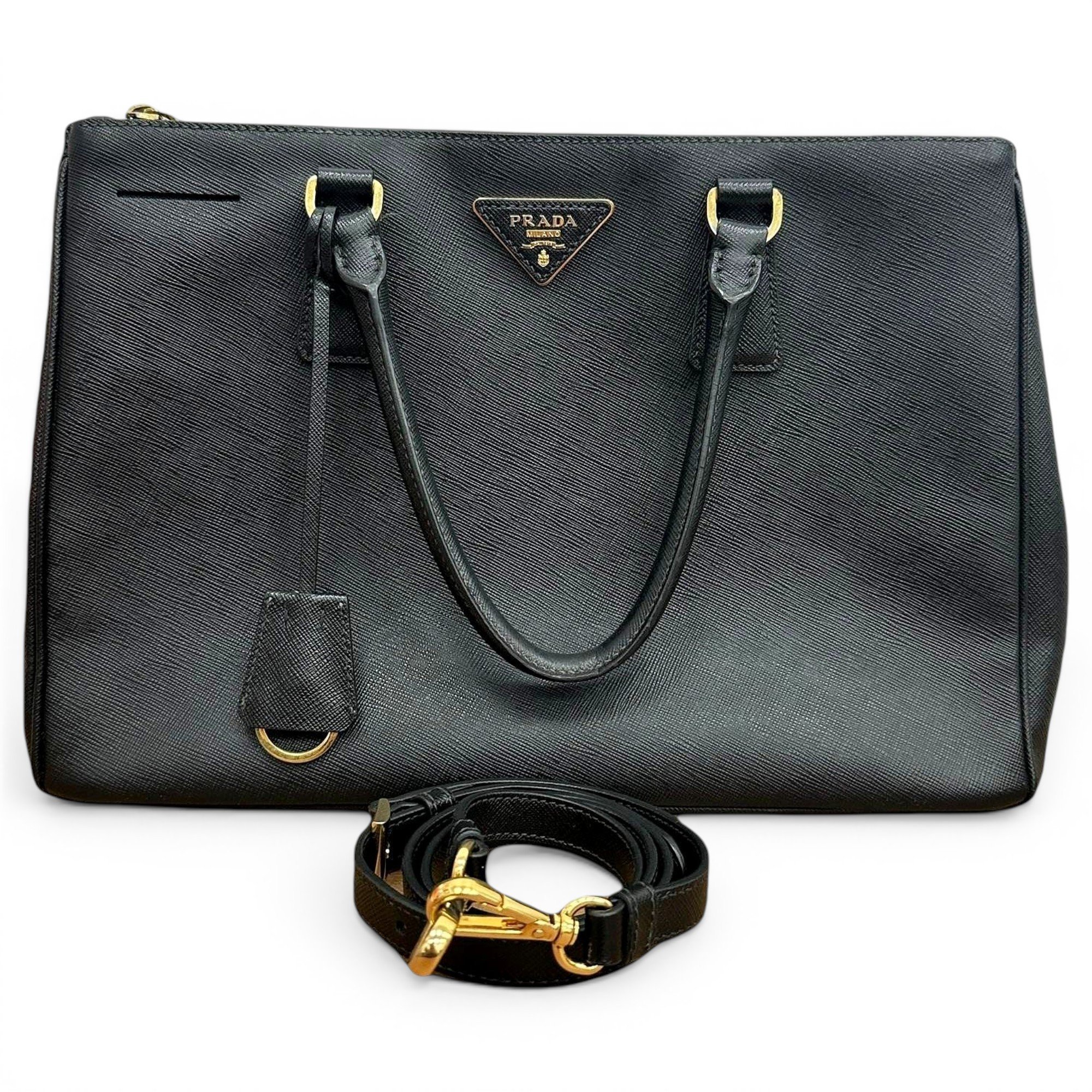 Galleria leather handbag