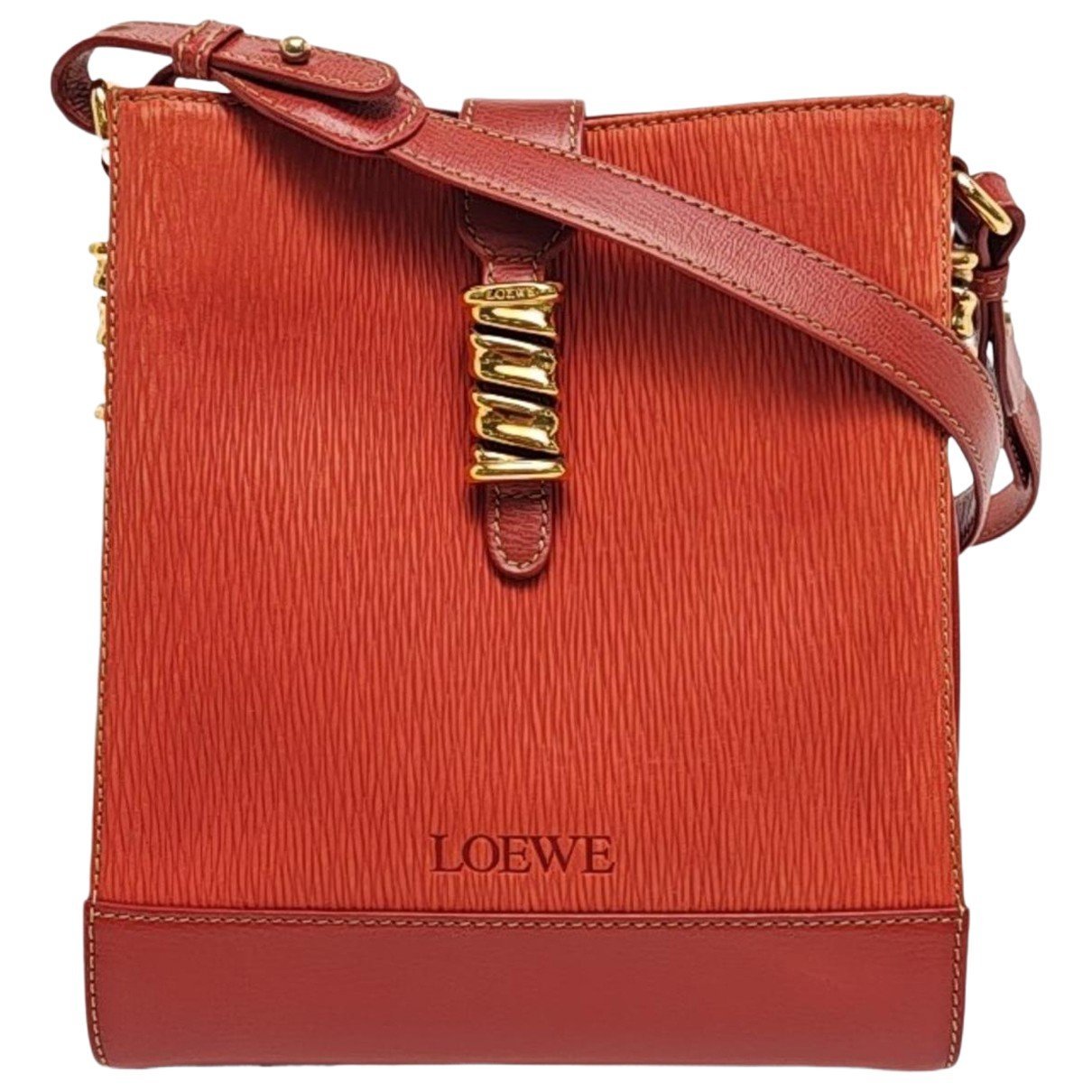 Leather crossbody bag